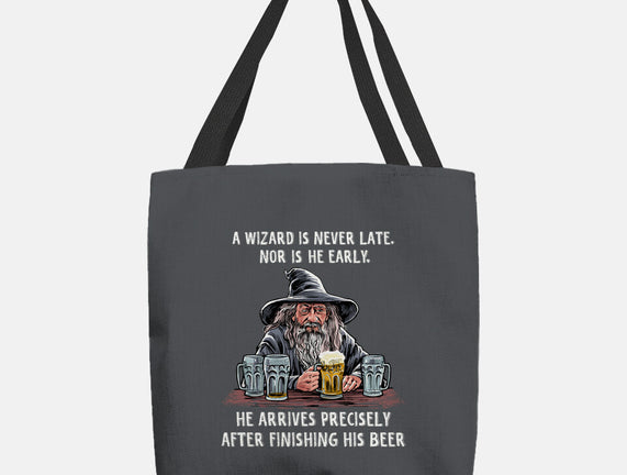 A Wizard Is Never Later