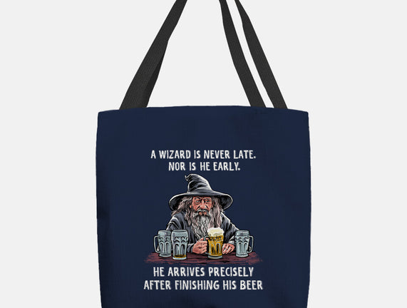 A Wizard Is Never Later