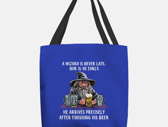 A Wizard Is Never Later