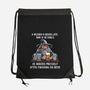 A Wizard Is Never Later-None-Drawstring-Bag-zascanauta