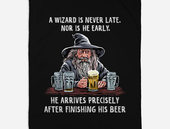 A Wizard Is Never Later