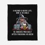 A Wizard Is Never Later-None-Fleece-Blanket-zascanauta