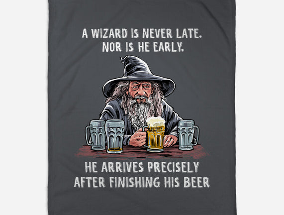 A Wizard Is Never Later