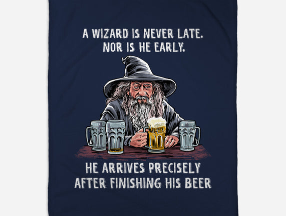 A Wizard Is Never Later