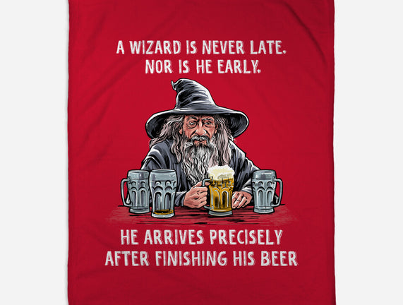 A Wizard Is Never Later