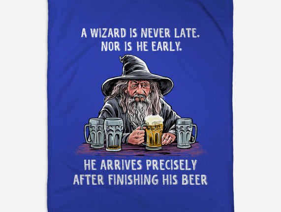 A Wizard Is Never Later