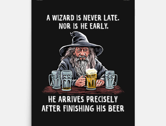 A Wizard Is Never Later