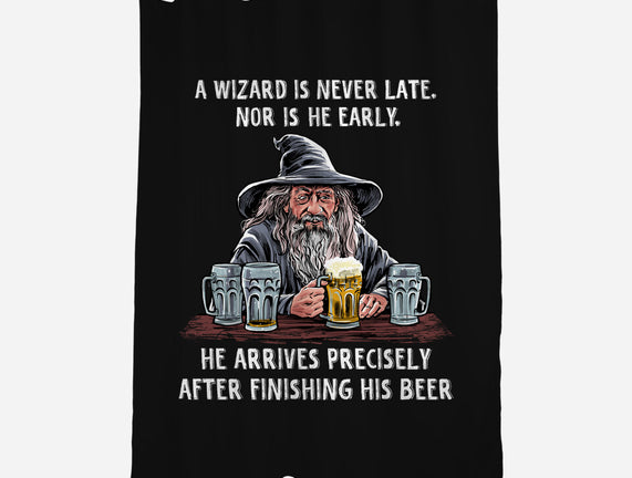 A Wizard Is Never Later