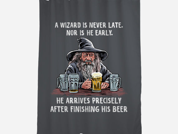 A Wizard Is Never Later