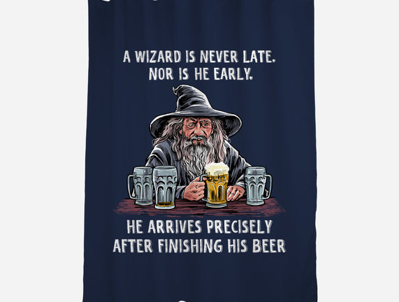 A Wizard Is Never Later