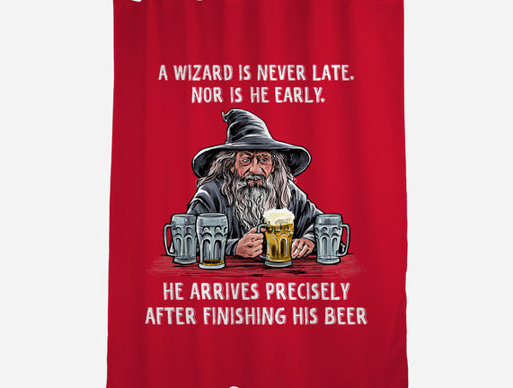 A Wizard Is Never Later
