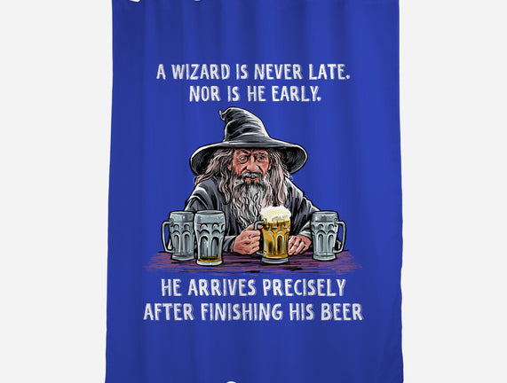 A Wizard Is Never Later