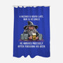 A Wizard Is Never Later-None-Polyester-Shower Curtain-zascanauta