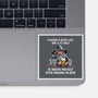 A Wizard Is Never Later-None-Glossy-Sticker-zascanauta