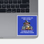 A Wizard Is Never Later-None-Glossy-Sticker-zascanauta