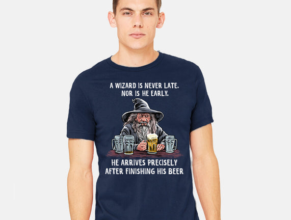 A Wizard Is Never Later
