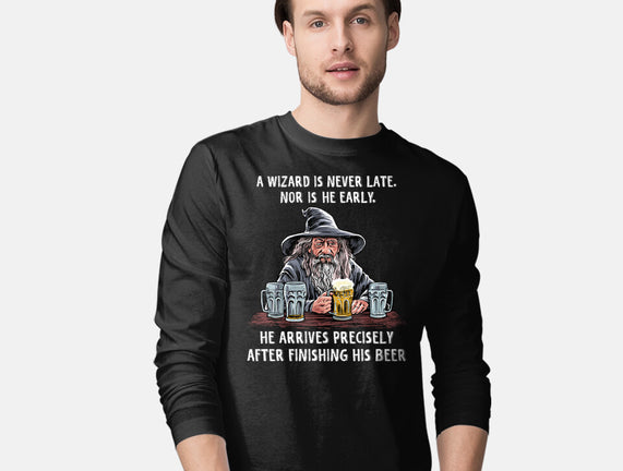 A Wizard Is Never Later