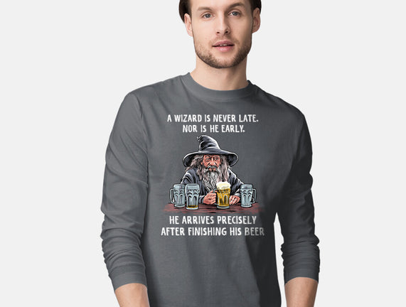 A Wizard Is Never Later