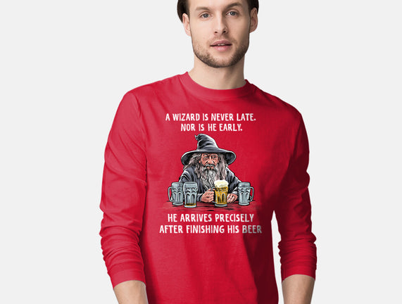 A Wizard Is Never Later