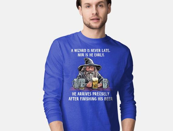 A Wizard Is Never Later