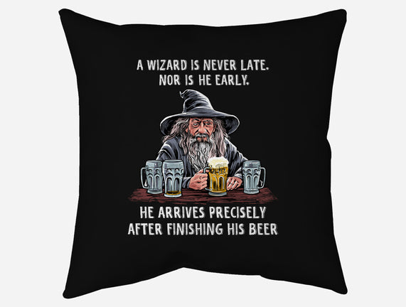 A Wizard Is Never Later