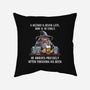 A Wizard Is Never Later-None-Removable Cover w Insert-Throw Pillow-zascanauta