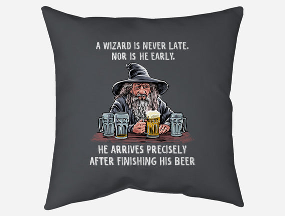 A Wizard Is Never Later