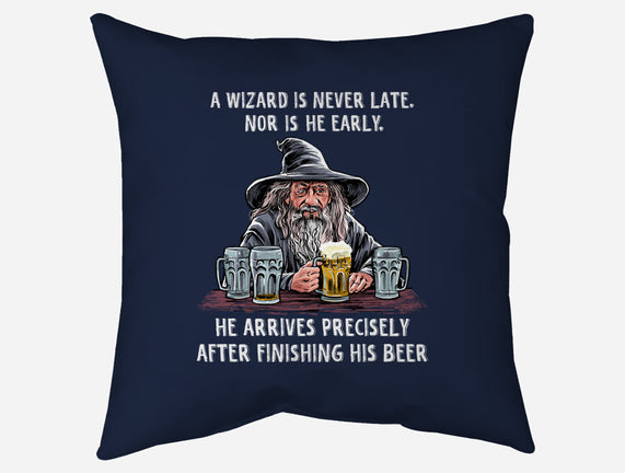 A Wizard Is Never Later