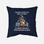A Wizard Is Never Later-None-Removable Cover w Insert-Throw Pillow-zascanauta