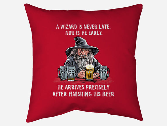 A Wizard Is Never Later