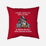 A Wizard Is Never Later-None-Removable Cover w Insert-Throw Pillow-zascanauta