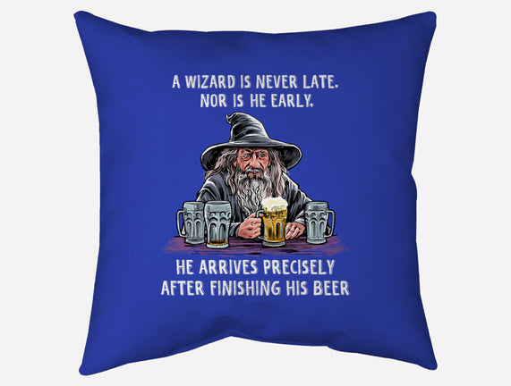 A Wizard Is Never Later