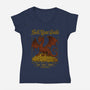 Sell Your Gold-Womens-V-Neck-Tee-Hafaell