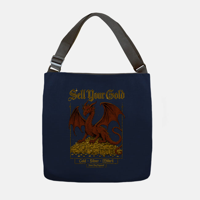 Sell Your Gold-None-Adjustable Tote-Bag-Hafaell