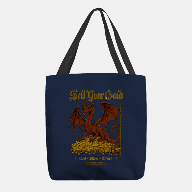 Sell Your Gold-None-Basic Tote-Bag-Hafaell