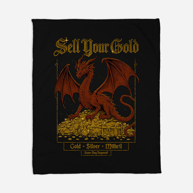 Sell Your Gold-None-Fleece-Blanket-Hafaell