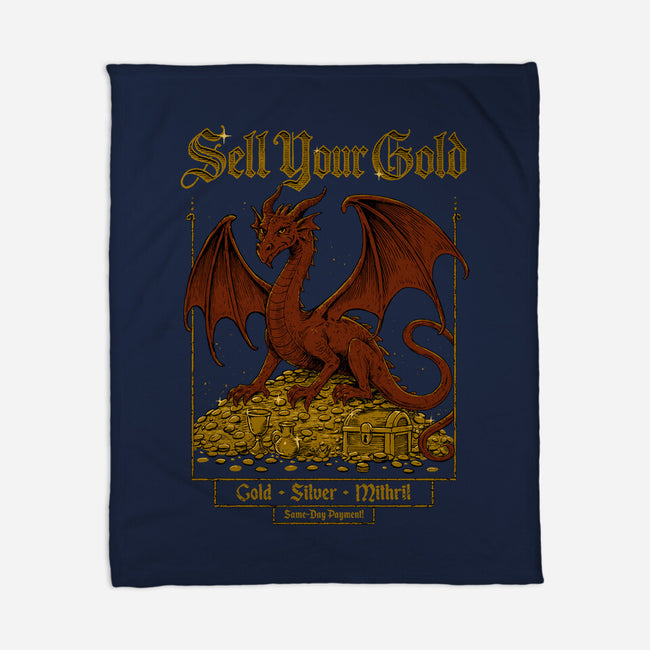 Sell Your Gold-None-Fleece-Blanket-Hafaell