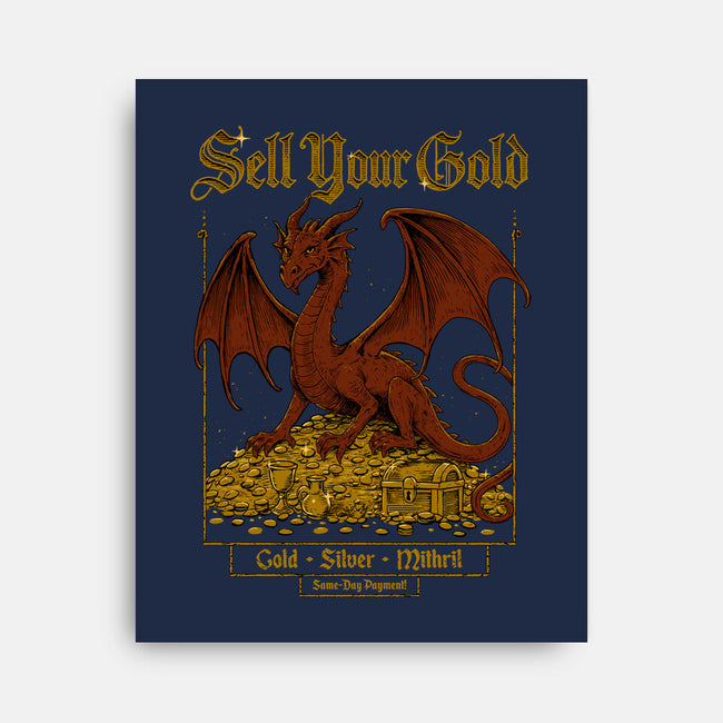 Sell Your Gold-None-Stretched-Canvas-Hafaell