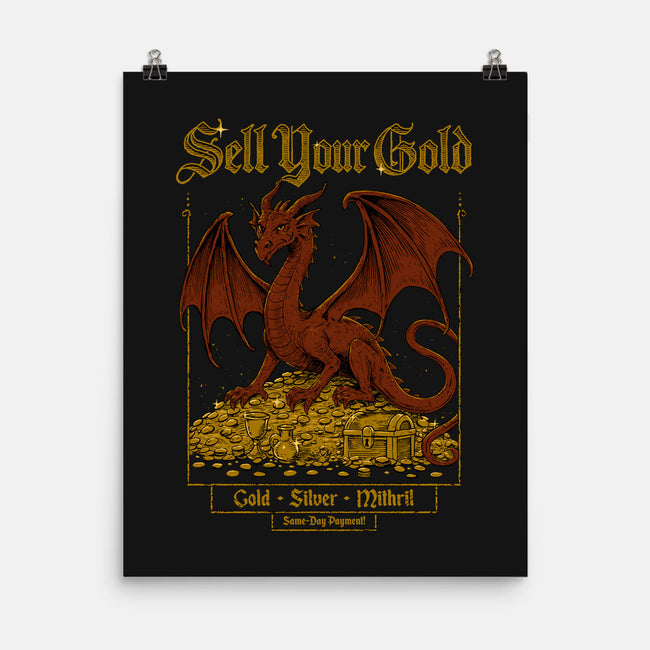 Sell Your Gold-None-Matte-Poster-Hafaell