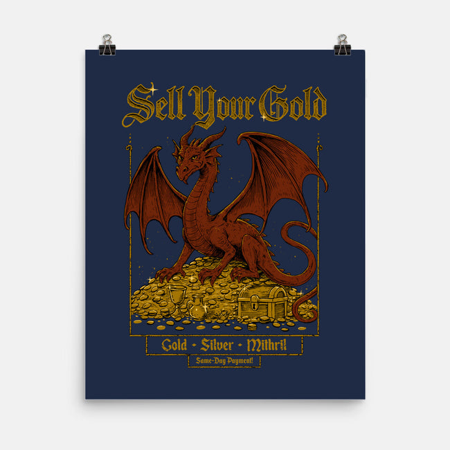 Sell Your Gold-None-Matte-Poster-Hafaell