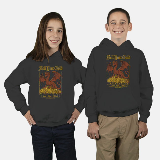 Sell Your Gold-Youth-Pullover-Sweatshirt-Hafaell
