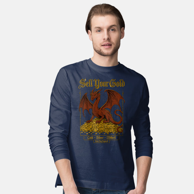 Sell Your Gold-Mens-Long Sleeved-Tee-Hafaell