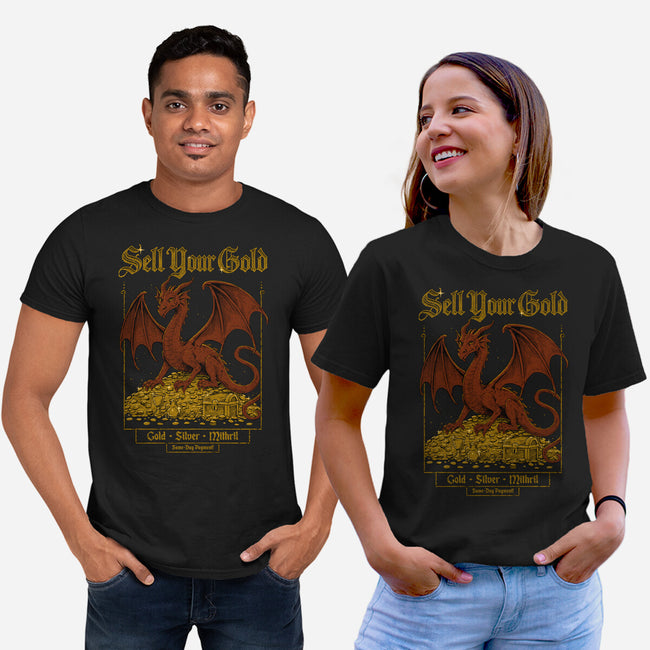 Sell Your Gold-Unisex-Basic-Tee-Hafaell