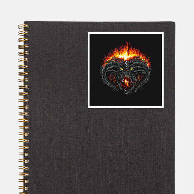 Demon Of Morgoth-None-Glossy-Sticker-DrMonekers