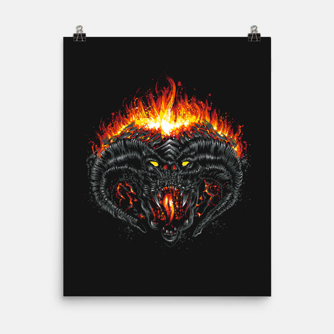 Demon Of Morgoth-None-Matte-Poster-DrMonekers
