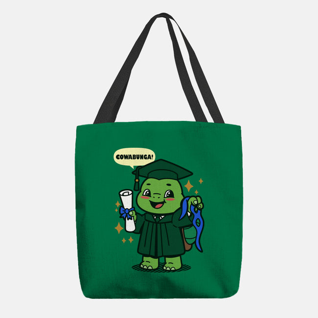 Ninja School Grad-None-Basic Tote-Bag-Boggs Nicolas
