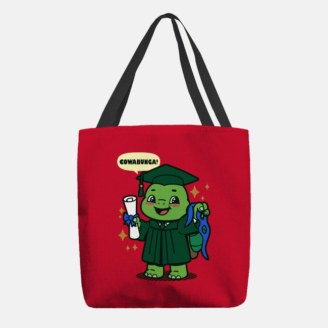 Ninja School Grad-None-Basic Tote-Bag-Boggs Nicolas