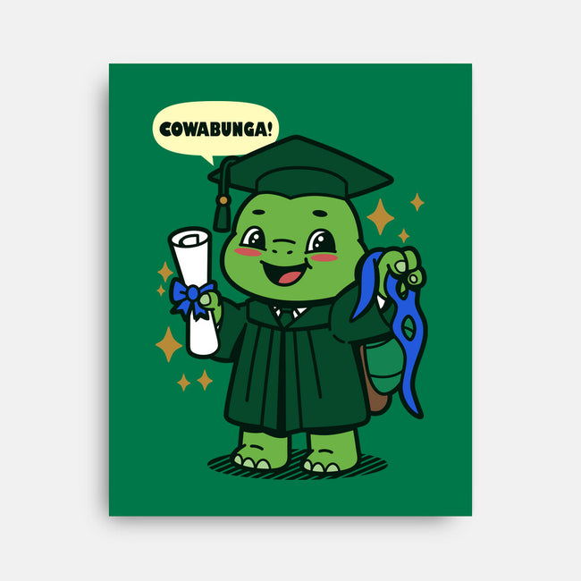 Ninja School Grad-None-Stretched-Canvas-Boggs Nicolas