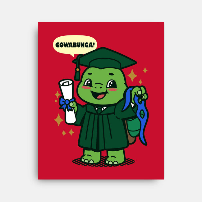 Ninja School Grad-None-Stretched-Canvas-Boggs Nicolas