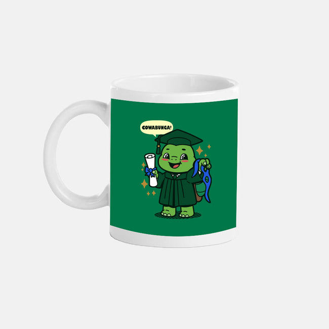 Ninja School Grad-None-Mug-Drinkware-Boggs Nicolas